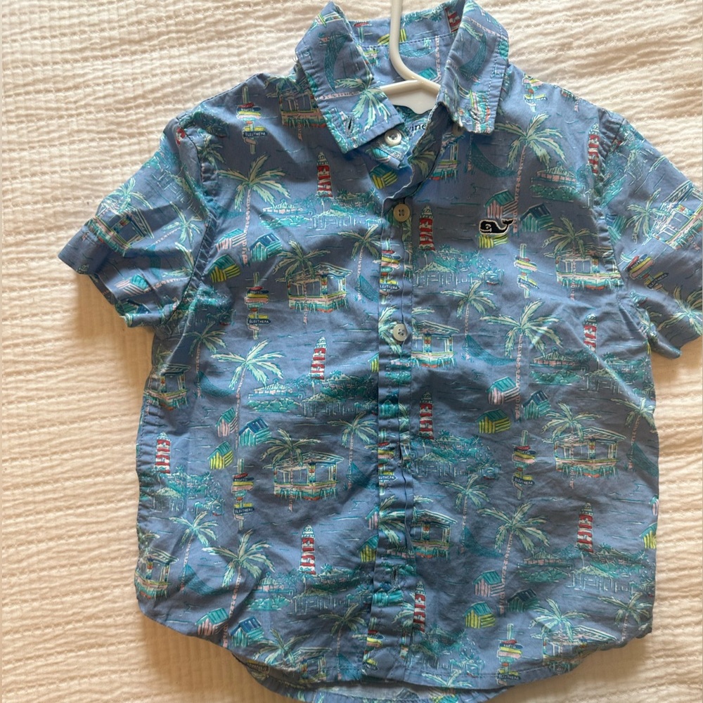 Vineyard Vines boys short-sleeve button down